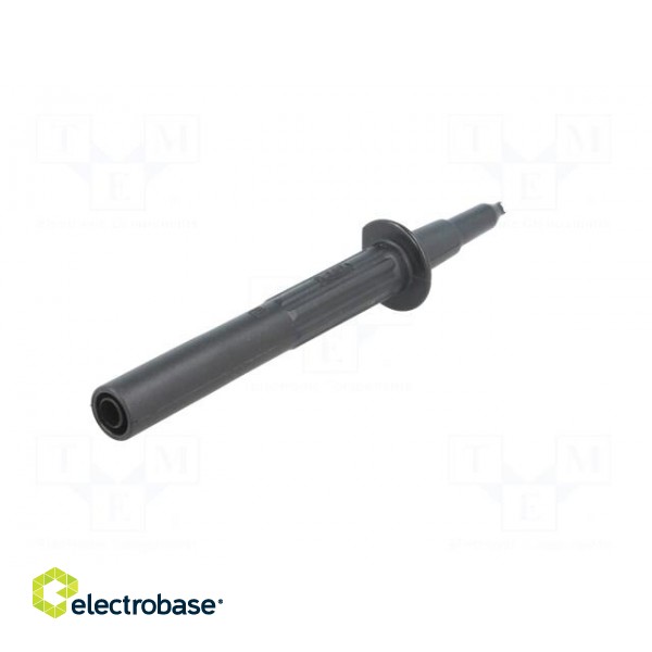 Test probe | 32A | black | Tip diameter: 4mm | Socket size: 4mm фото 6