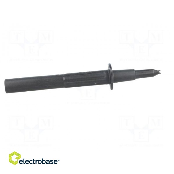 Test probe | 32A | black | Tip diameter: 4mm | Socket size: 4mm фото 7