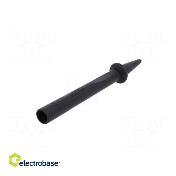 Test probe | 32A | black | Tip diameter: 4mm | Socket size: 4mm фото 6