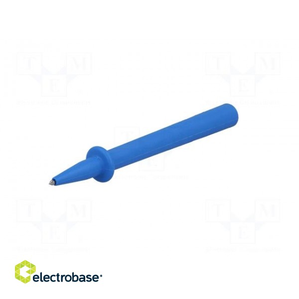 Test probe | 32A | blue | Tip diameter: 4mm | Socket size: 4mm фото 2