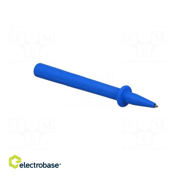 Test probe | 32A | blue | Tip diameter: 4mm | Socket size: 4mm фото 8
