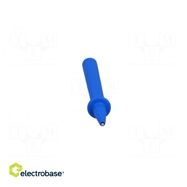 Test probe | 32A | blue | Tip diameter: 4mm | Socket size: 4mm фото 9
