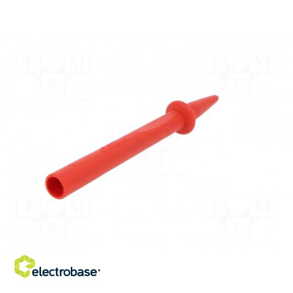 Probe tip | 32A | red | Tip diameter: 4mm | Socket size: 4mm image 6