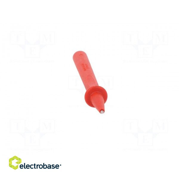 Test probe | 32A | red | Tip diameter: 4mm | Socket size: 4mm paveikslėlis 9