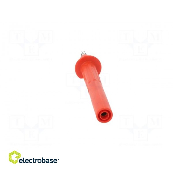 Test probe | 32A | red | Tip diameter: 4mm | Socket size: 4mm paveikslėlis 5