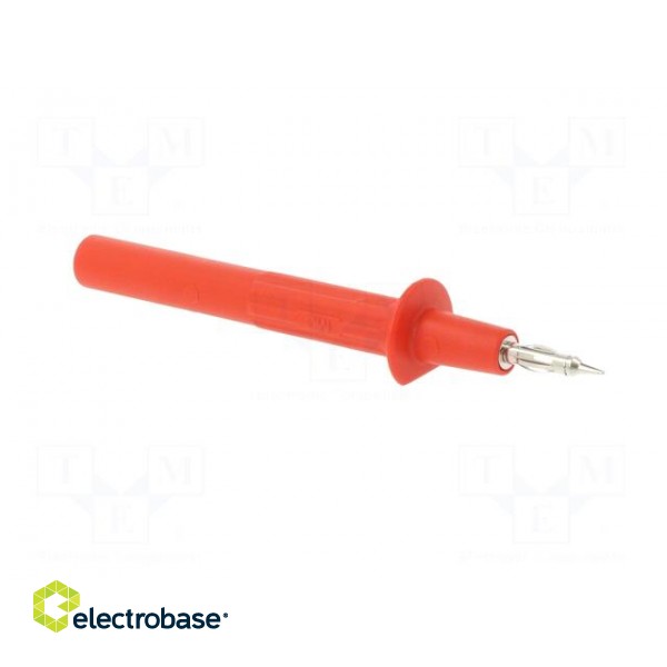 Test probe | 32A | red | Tip diameter: 4mm | Socket size: 4mm image 8