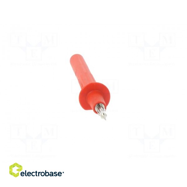 Test probe | 32A | red | Tip diameter: 4mm | Socket size: 4mm image 9