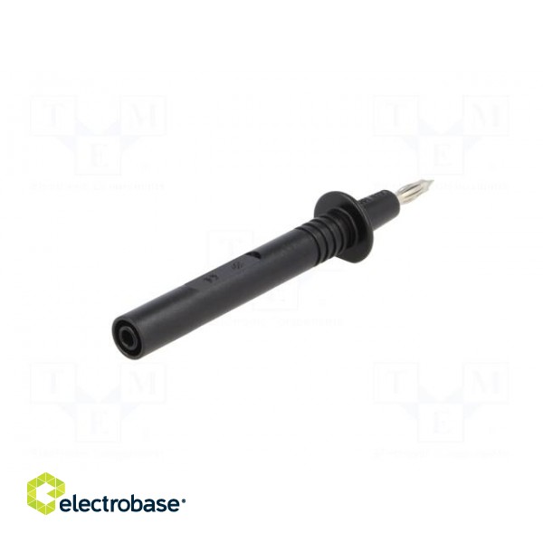 Test probe | 36A | black | Tip diameter: 4mm | Socket size: 4mm paveikslėlis 6