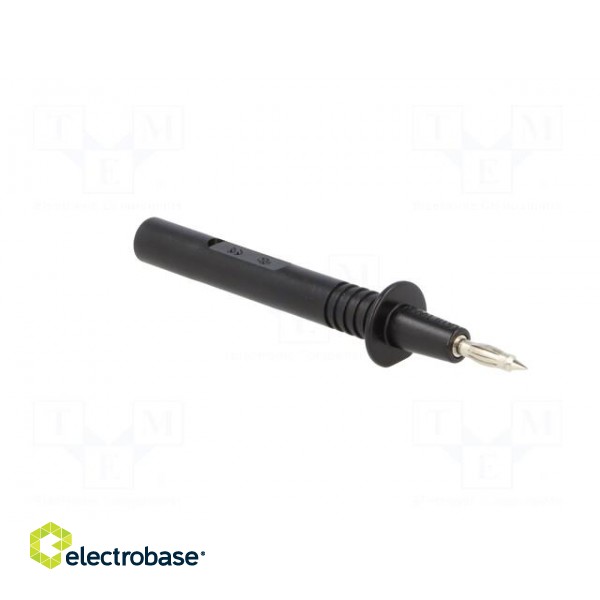 Test probe | 36A | black | Tip diameter: 4mm | Socket size: 4mm image 8