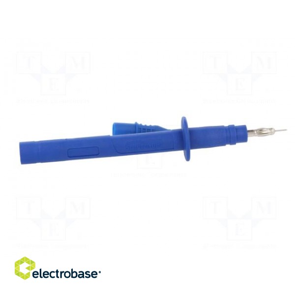Test probe | 5A | blue | Socket size: 4mm | Plating: nickel plated image 7