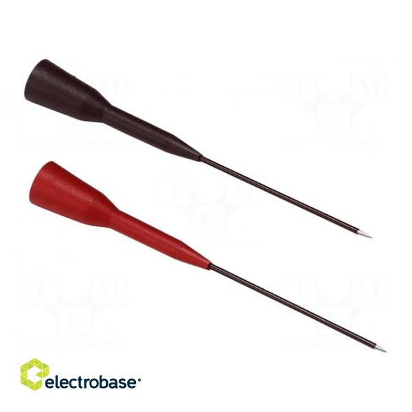 Protection cap for test probe | 3A | red and black | 300VDC | 2pcs.