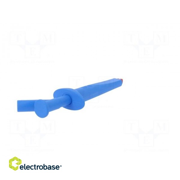 Clip-on probe | crocodile | 16A | 1kVDC | blue | 4mm image 7