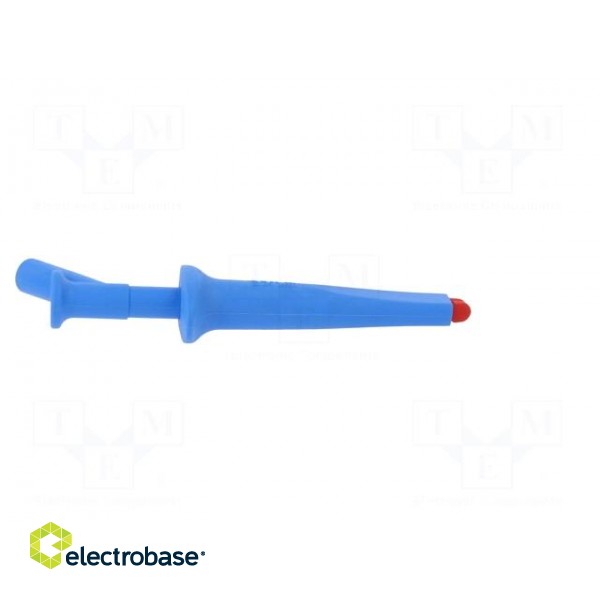 Clip-on probe | crocodile | 16A | 1kVDC | blue | 4mm image 8