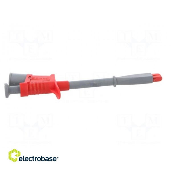 Clip-on probe | crocodile | 20A | red | Grip capac: max.15mm | 1000V image 8
