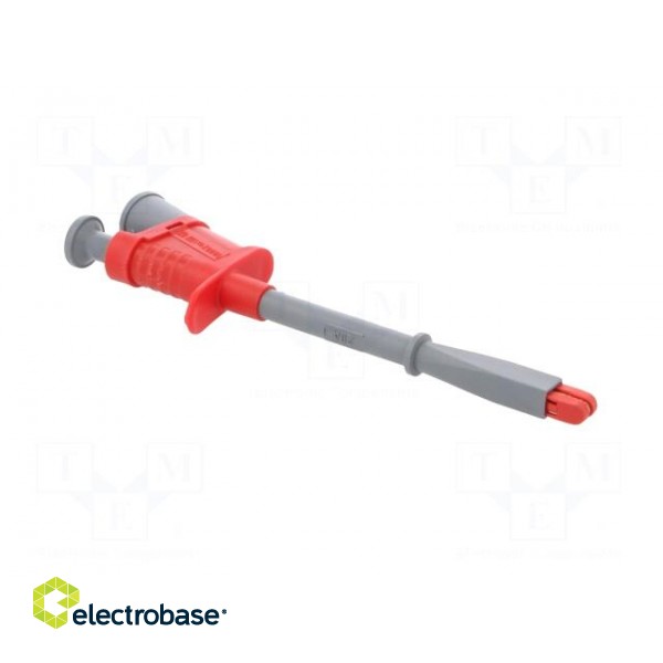 Clip-on probe | crocodile | 20A | red | Grip capac: max.15mm | 1000V image 9