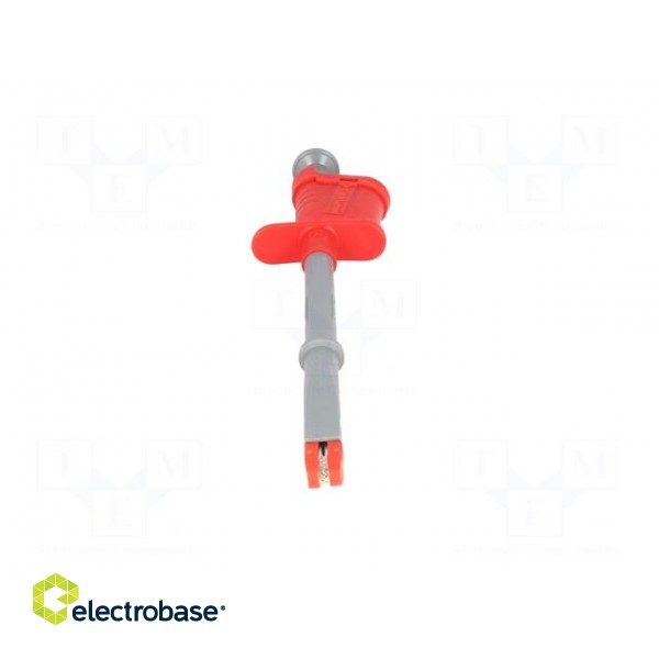 Clip-on probe | crocodile | 20A | red | Grip capac: max.18mm | 1000V image 10