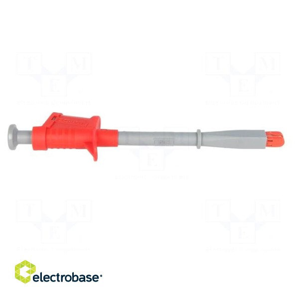 Clip-on probe | crocodile | 20A | red | Grip capac: max.18mm | 1000V image 8