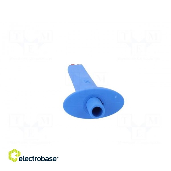 Clip-on probe | crocodile | blue | 9.2mm | L: 90.2mm paveikslėlis 5