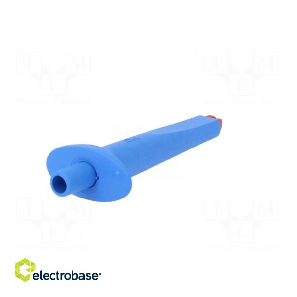 Clip-on probe | crocodile | blue | 9.2mm | L: 90.2mm paveikslėlis 6