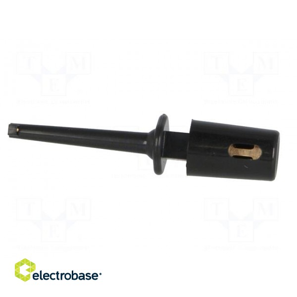 Clip-on probe | hook type | 0.3A | 60VDC | black | Overall len: 40mm image 3