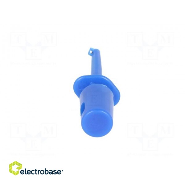 Clip-on probe | hook type | 0.3A | 60VDC | blue | Grip capac: max.1.1mm image 5