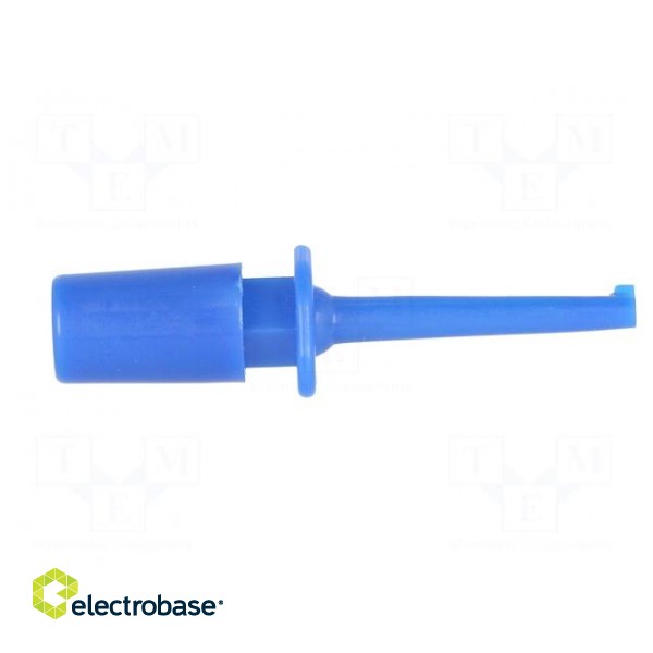 Clip-on probe | hook type | 0.3A | 60VDC | blue | Grip capac: max.1.1mm image 7