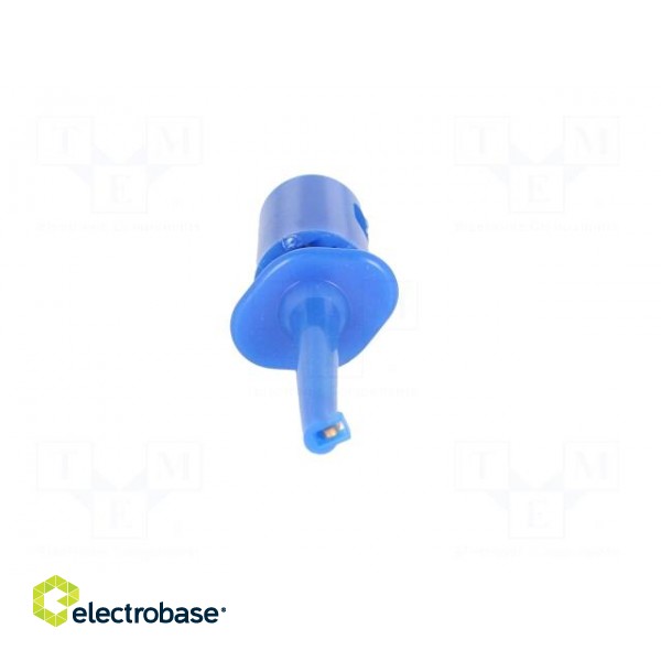 Clip-on probe | hook type | 0.3A | 60VDC | blue | Grip capac: max.1.1mm image 9