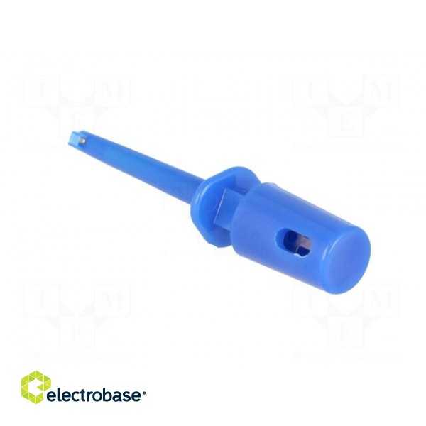 Clip-on probe | hook type | 0.3A | 60VDC | blue | Grip capac: max.1.1mm image 4