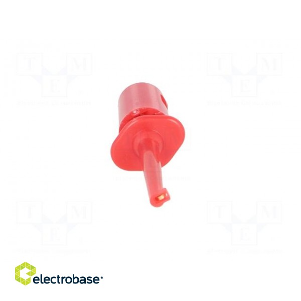 Clip-on probe | hook type | 0.3A | 60VDC | red | Grip capac: max.1.1mm image 9