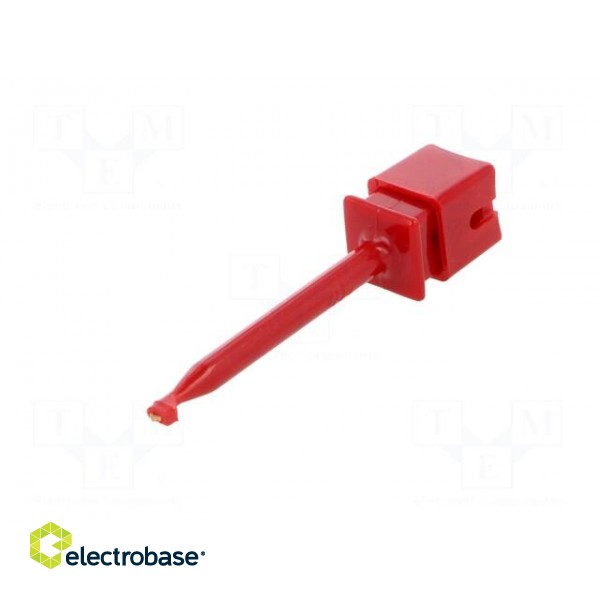 Clip-on probe | hook type | 10A | 1kVDC | red | 63mm image 3