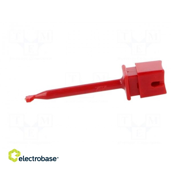Clip-on probe | hook type | 10A | 1kVDC | red | 63mm image 4