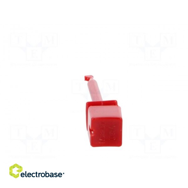 Clip-on probe | hook type | 10A | 1kVDC | red | 63mm image 6