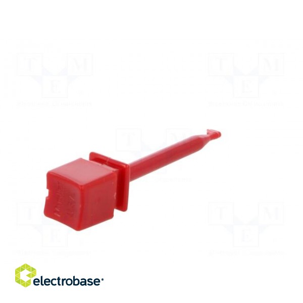 Clip-on probe | hook type | 10A | 1kVDC | red | 63mm фото 7