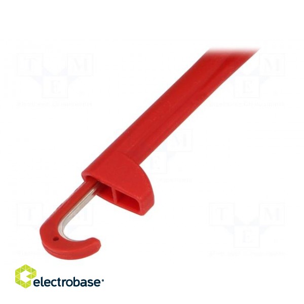 Clip-on probe | hook type | 20A | red | 137mm image 2