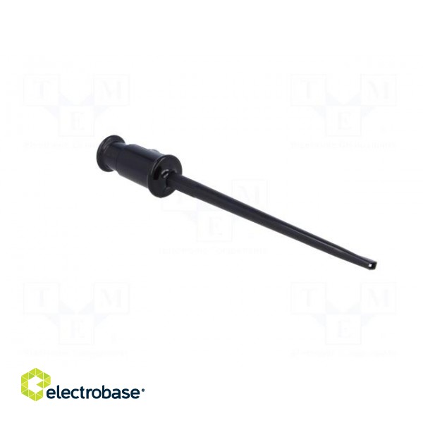 Clip-on probe | hook type | 3A | 60VDC | black | Grip capac: max.1.3mm фото 8