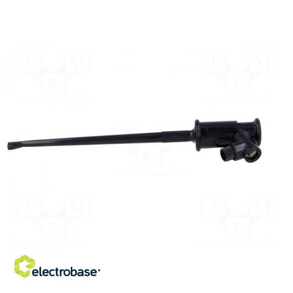 Clip-on probe | hook type | 3A | 60VDC | black | Grip capac: max.1.3mm image 3