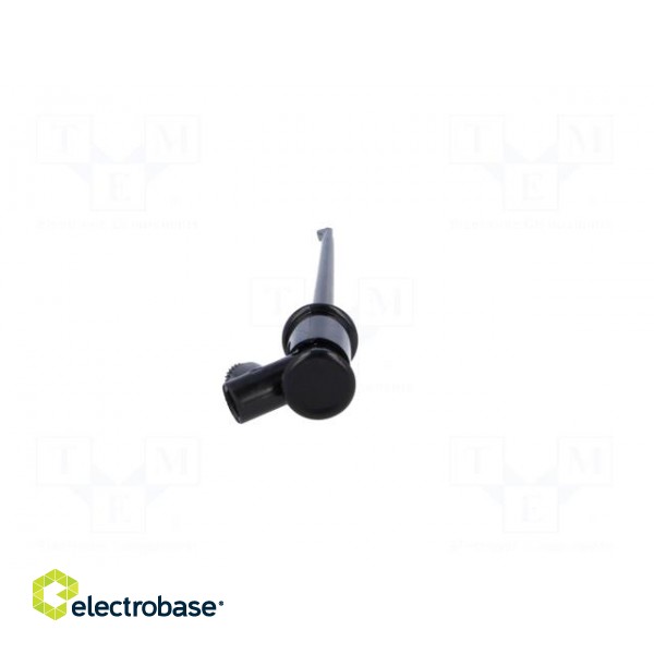 Clip-on probe | hook type | 3A | 60VDC | black | Grip capac: max.1.3mm image 5