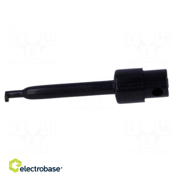 Clip-on probe | hook type | 3A | 60VDC | black | Grip capac: max.1.6mm image 3
