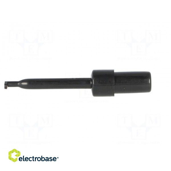 Clip-on probe | hook type | 3A | 60VDC | black | Grip capac: max.1.7mm image 3