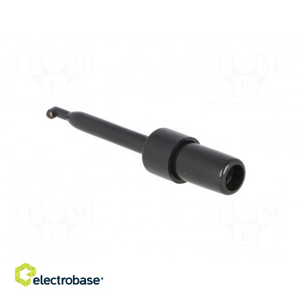 Clip-on probe | hook type | 3A | 60VDC | black | Grip capac: max.1.7mm image 4