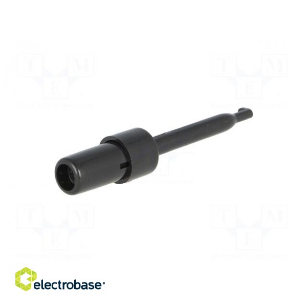 Clip-on probe | hook type | 3A | 60VDC | black | Grip capac: max.1.7mm image 6