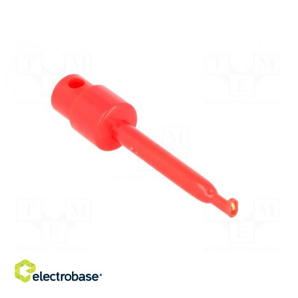 Clip-on probe | hook type | 3A | 60VDC | red | Grip capac: max.1.6mm image 8