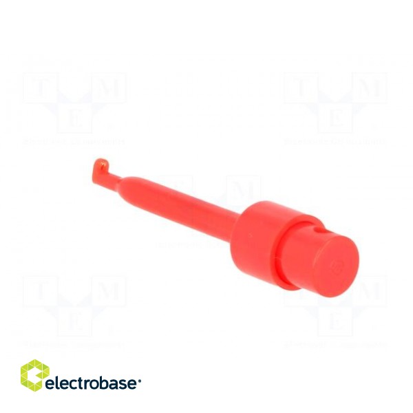 Clip-on probe | hook type | 3A | 60VDC | red | Grip capac: max.1.6mm image 4