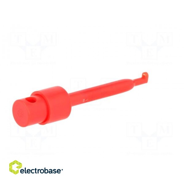 Clip-on probe | hook type | 3A | 60VDC | red | Grip capac: max.1.6mm image 6