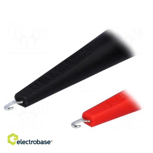 Clip-on probe | hook type | 3A | Grip capac: max.6.4mm | 1kV image 2