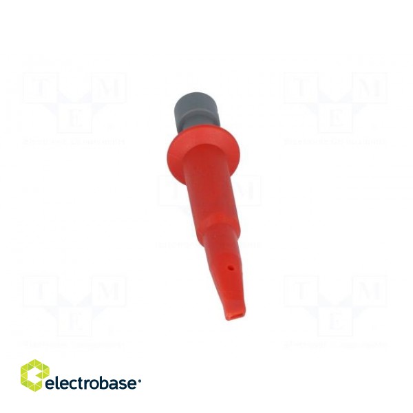 Clip-on probe | hook type | 5A | red | 4mm image 10