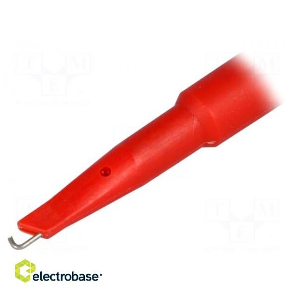 Clip-on probe | hook type | 5A | red | 4mm image 2