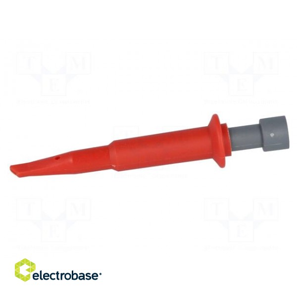 Clip-on probe | hook type | 5A | red | 4mm image 4