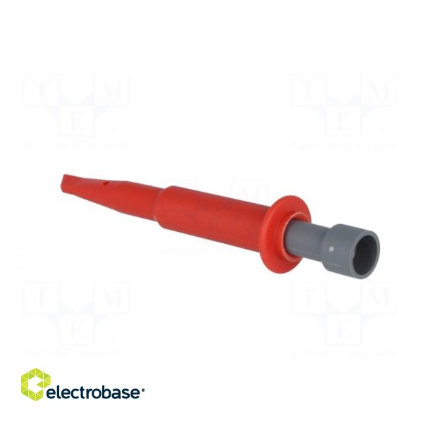 Clip-on probe | hook type | 5A | red | 4mm image 5