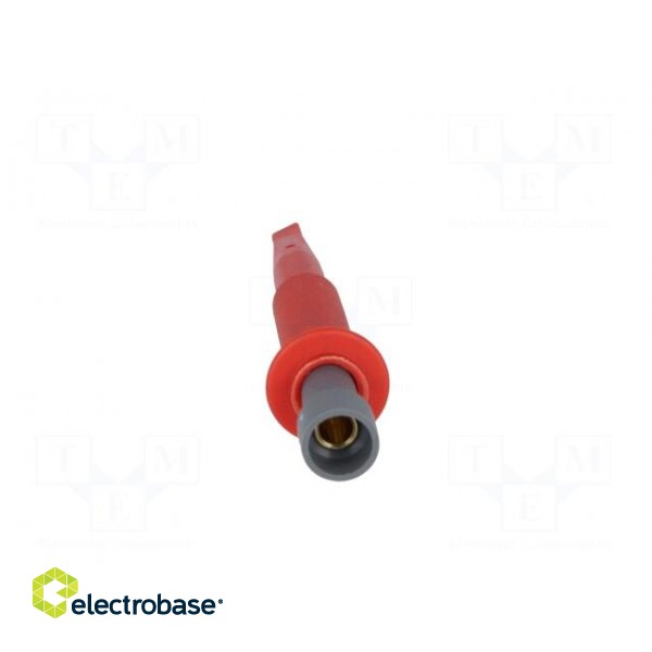 Clip-on probe | hook type | 5A | red | 4mm image 6